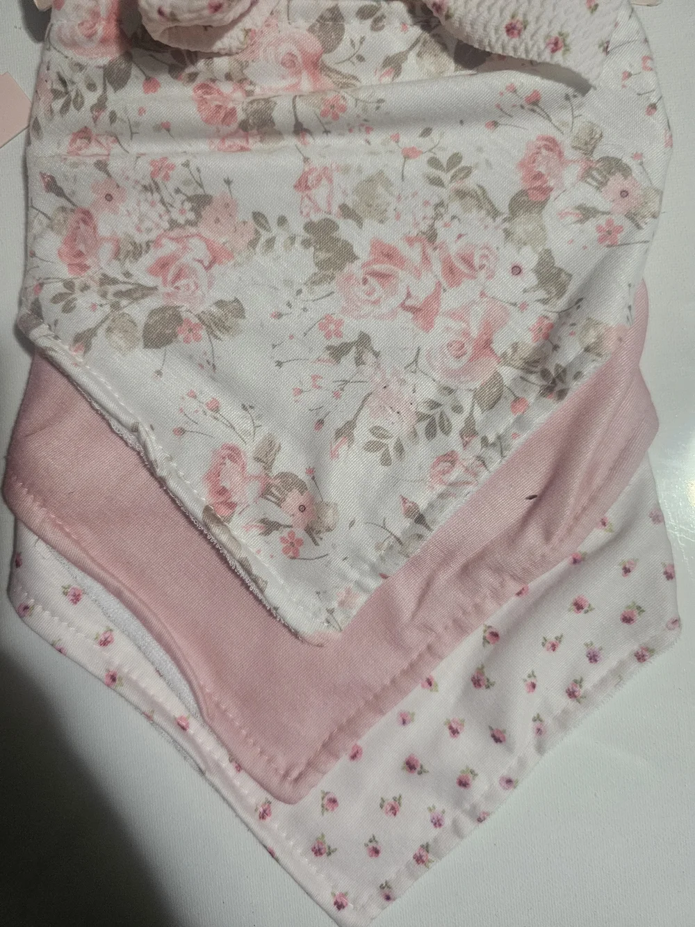 Ava Olivia Baby Bandana Bibs and Headband Set Nwt